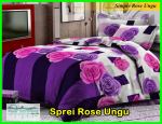 Grosir Bed Cover Murah Online Rose Ungu